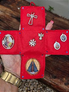Oratório de Bolso | Vermelho #002