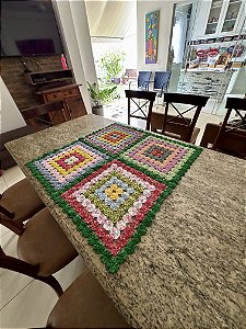 Centro de Mesa de Fuxico | #001