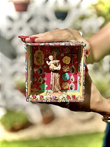Mini Relicário | Santo Antônio