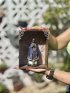 Mini Relicário | Nossa Senhora Aparecida