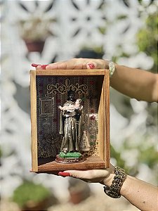 Mini Relicário | São Benedito
