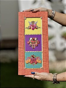 Quadro Decorativo 3 estampas | Vertical