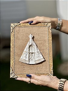 Quadro Nossa Senhora Aparecida | 24cm x 18cm