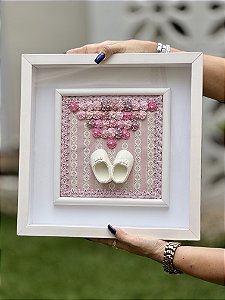 Quadro Sapatinho | 36cm x 36cm