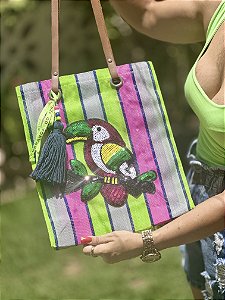 Bolsa Tucano Tropical | 35cm x 31cm