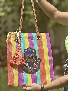 Bolsa Mão de Fátima Color | 35cm x 31cm