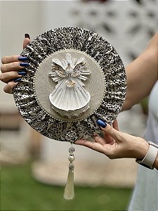 Mandala M Divino Espírito Santo #001 | 25cm de diâmetro