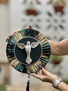 Mandala M Divino Espírito Santo #003 | 25cm de diâmetro