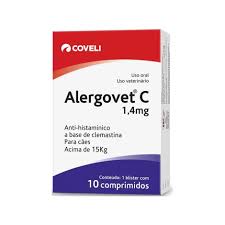 Alergovet C 1,4mg 10 Comp
