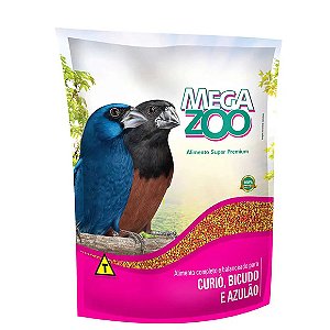 Ração para Curió, Bicudo e Azulão Megazoo 350g