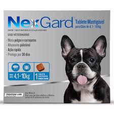 Nexgard M C/1 1,25gr - 4,1 A 10 Kg...