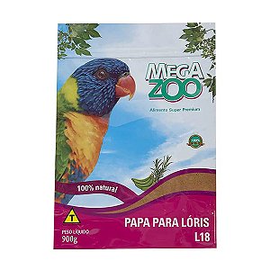 Papa para Lóris L18 Megazoo 900 g