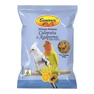 Cantoria Calopsita E Agarponis 500g