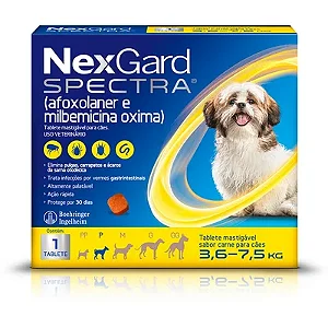 Nexgard Spectra 3,6 A 7,5kg