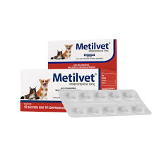 Metil Vet 10mg 10 Comp...