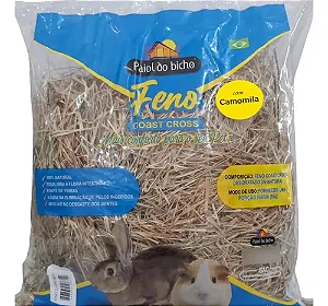 Feno Solto P/ Roedores( Camomila) - 400g