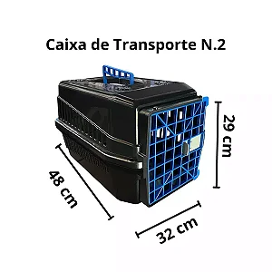 Caixa Transporte Mec Black N2 Azul
