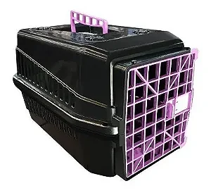 Caixa Transporte Mec Black N2 Rosa