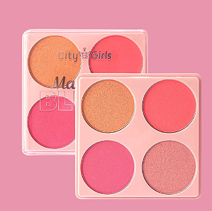 Paleta de Blush Make me Blush - City Girls