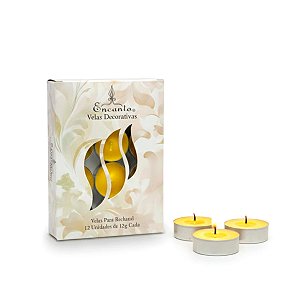 Velas Aromáticas Citronela 12 Unidades Recho