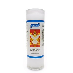 Velas Votiva Espírito Santo Tubo PVC C/12