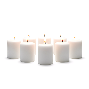 24 Velas Rechaud 6 Horas Lâmparina Recho Refil Luminárinara