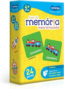 Jogo de memória Meus Brinquedos