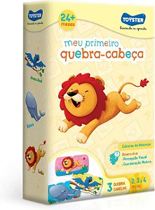 Meu Primeiro Quebra-Cabeça progressivo - 2,3 e 4 peças