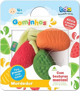 Gominhos - Mordedor com tecido