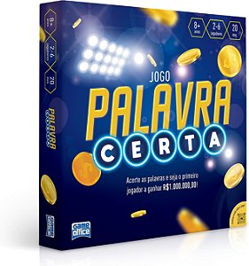 Jogo Palavra Certa