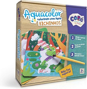 Aquacolor Colorindo com Água Bichinhos