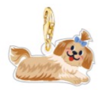 Charm Cachorrinho Shitzu