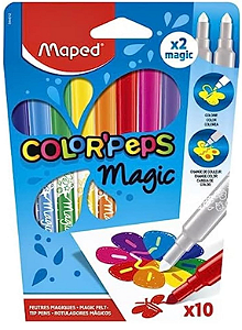 Caneta Hidrografica Color Peps Magic 8 cores