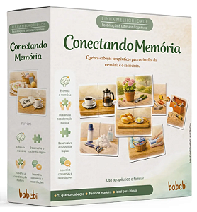 Quebra-cabeça conectando memórias