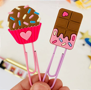 Clips brigadeiro e chocolate