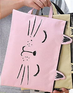 Bolsa e pastinha gatinho com alça