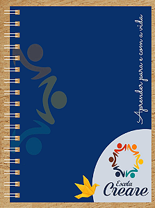 Caderno Creare Azul