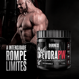 Pré Treino Darkness Évora Pw 300g