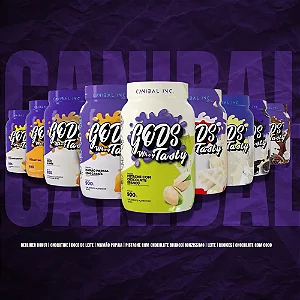 Whey Gods Tasty 3w Canibal Pote 900g