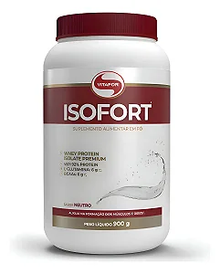 Whey Isofort Vitafor 900g Pote