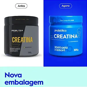 Creatina Monohidratada Probiótica 300g