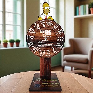 Roleta Doses Jogo Drink Castigos Bebidas Cantinho do Churrasco