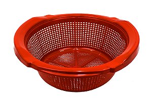 Escorredor Lava Tudo Arroz Macarrão Color Qualidade Cozinha com alça peneira