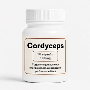 Cordyceps (30 caps) - Energia • Performance • Vitalidade