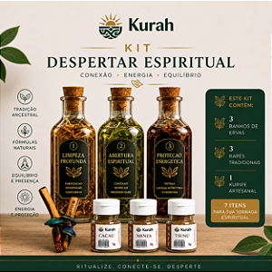 Kit Despertar Espiritual - Banhos • Rapés • Kuripe