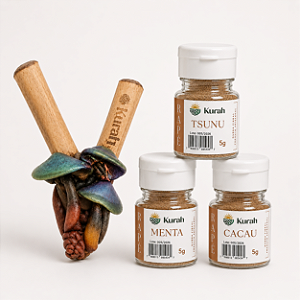 Kit Rapé Ancestral - Kuripe • Rapés