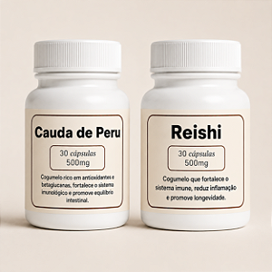 Kit Defesa Vital - Turkey Tail • Reishi