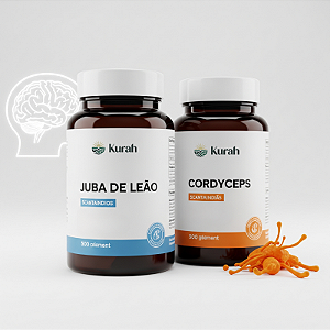 Kit Performance Mental - Cordyceps + Juba de Leao