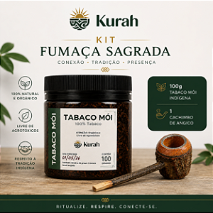 Kit Fumaça Sagrada - Tabaco • Cachimbo