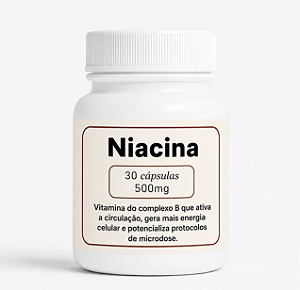 Niacina - Energia • Circulação • Vitalidade